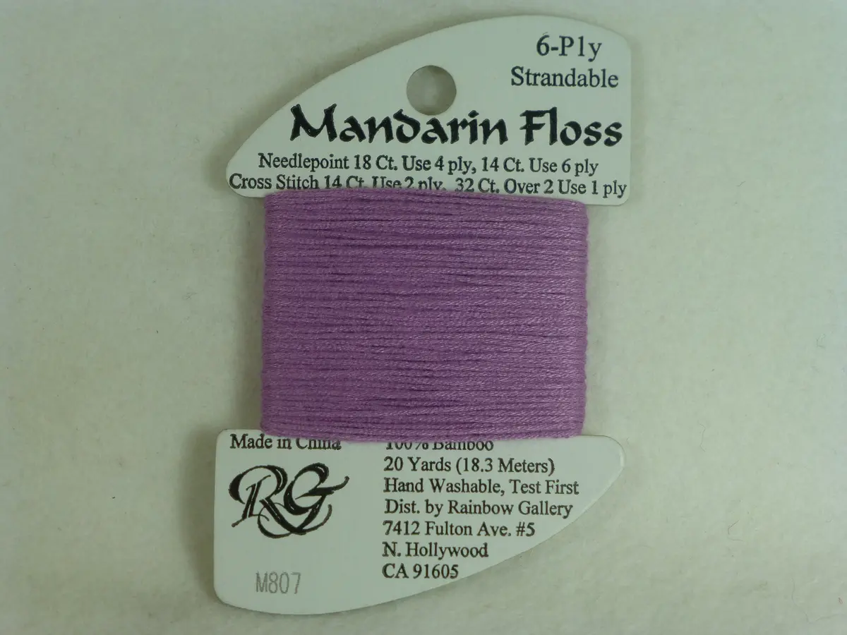 Mandarin Floss M807 Lite Violet 1