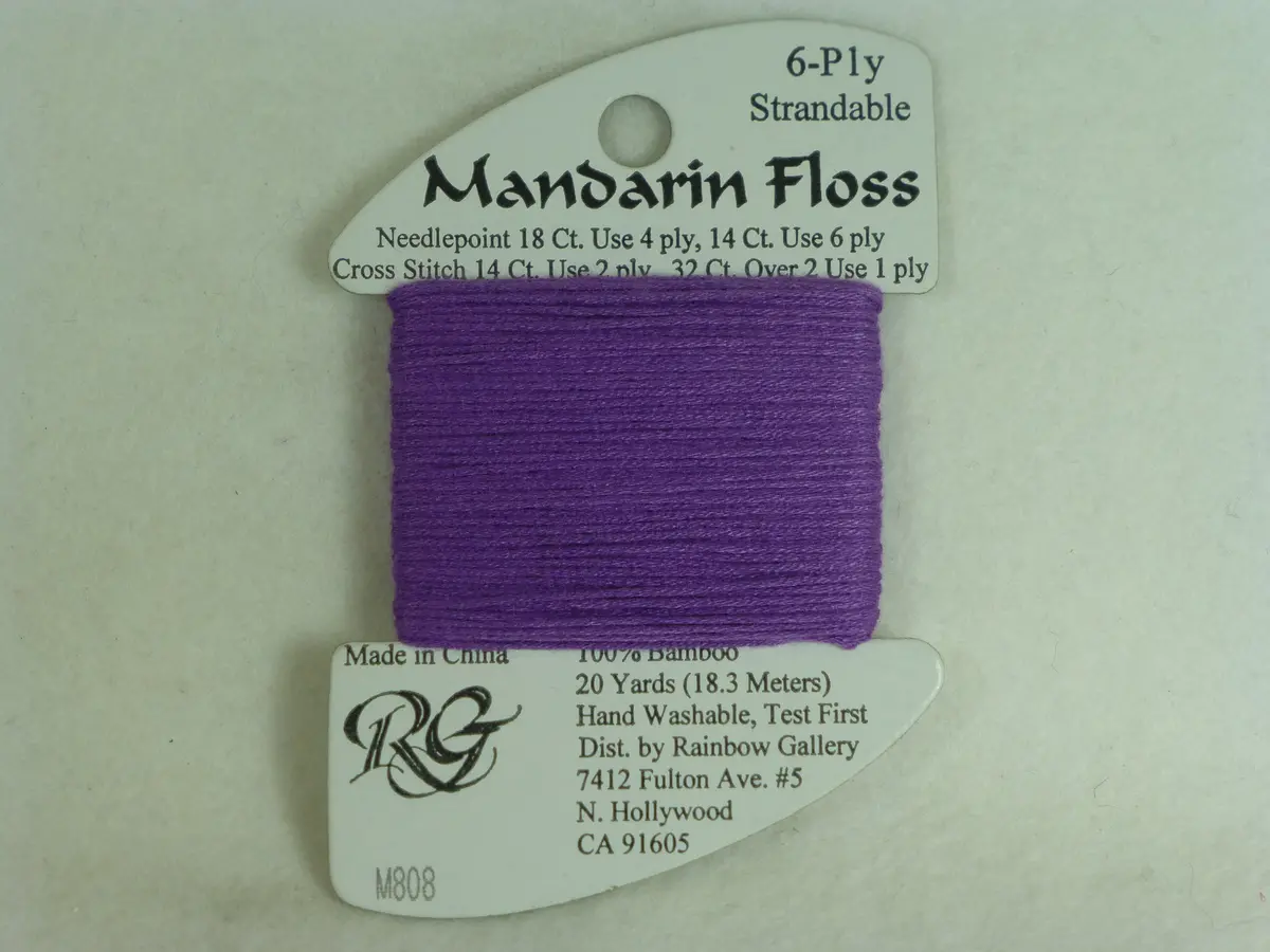 Mandarin Floss M808 Violet 1