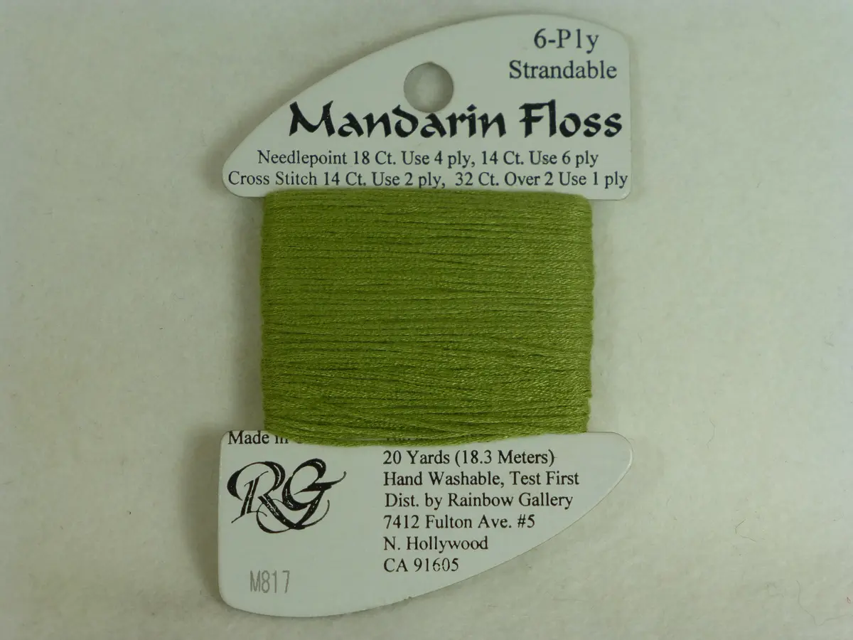 Mandarin Floss M817 Cedar 1