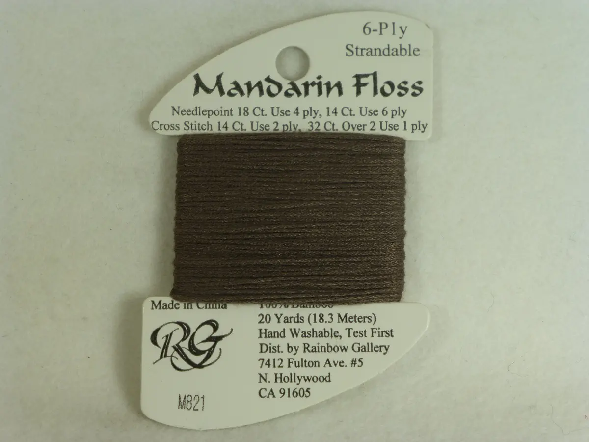 Mandarin Floss M821 Dark Beige 1