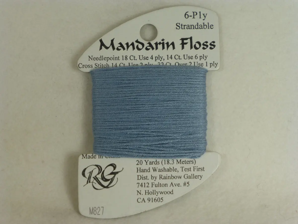 Mandarin Floss M827 Lite Antique Blue 1