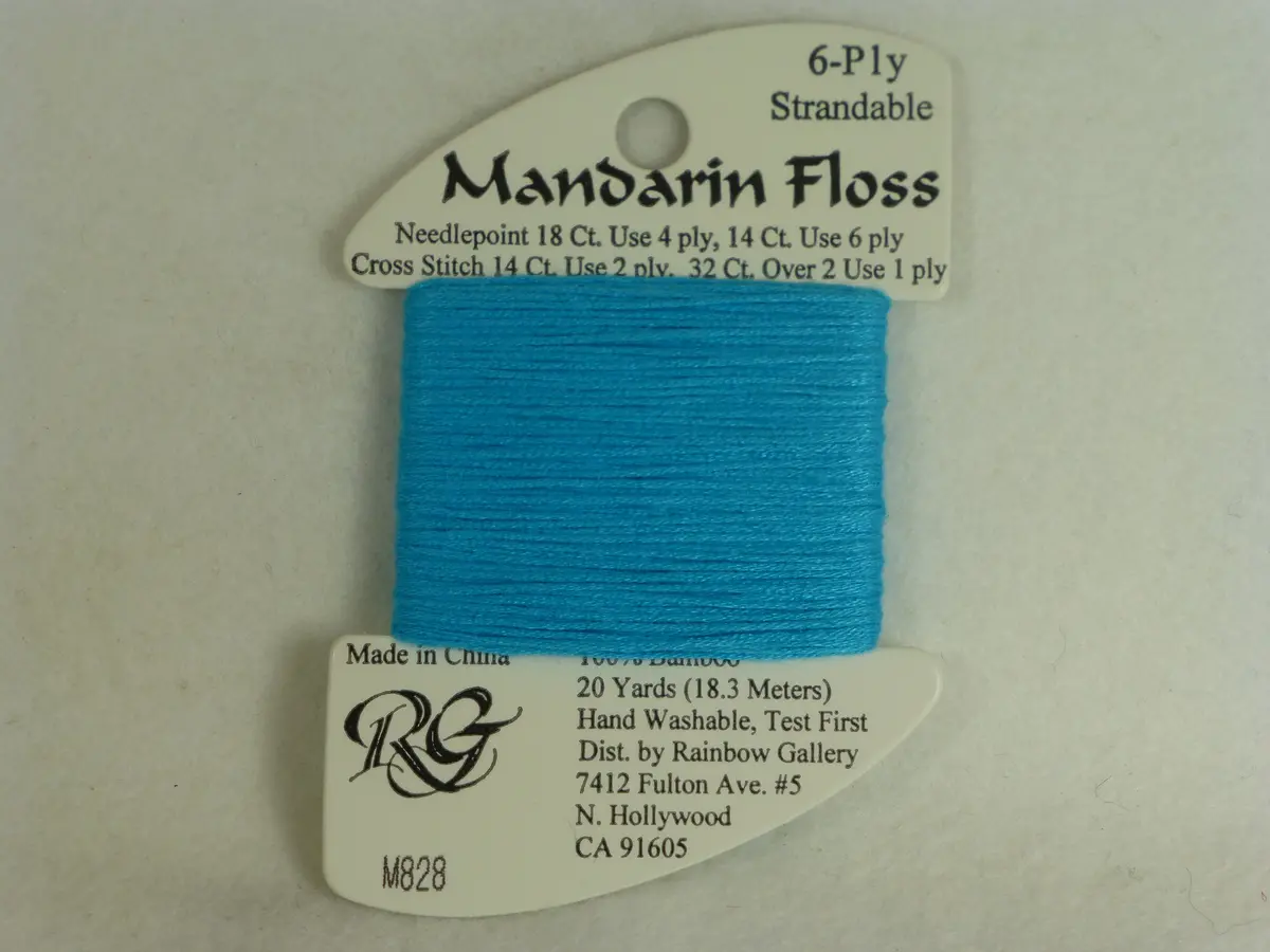 Mandarin Floss M828 Aqua 1