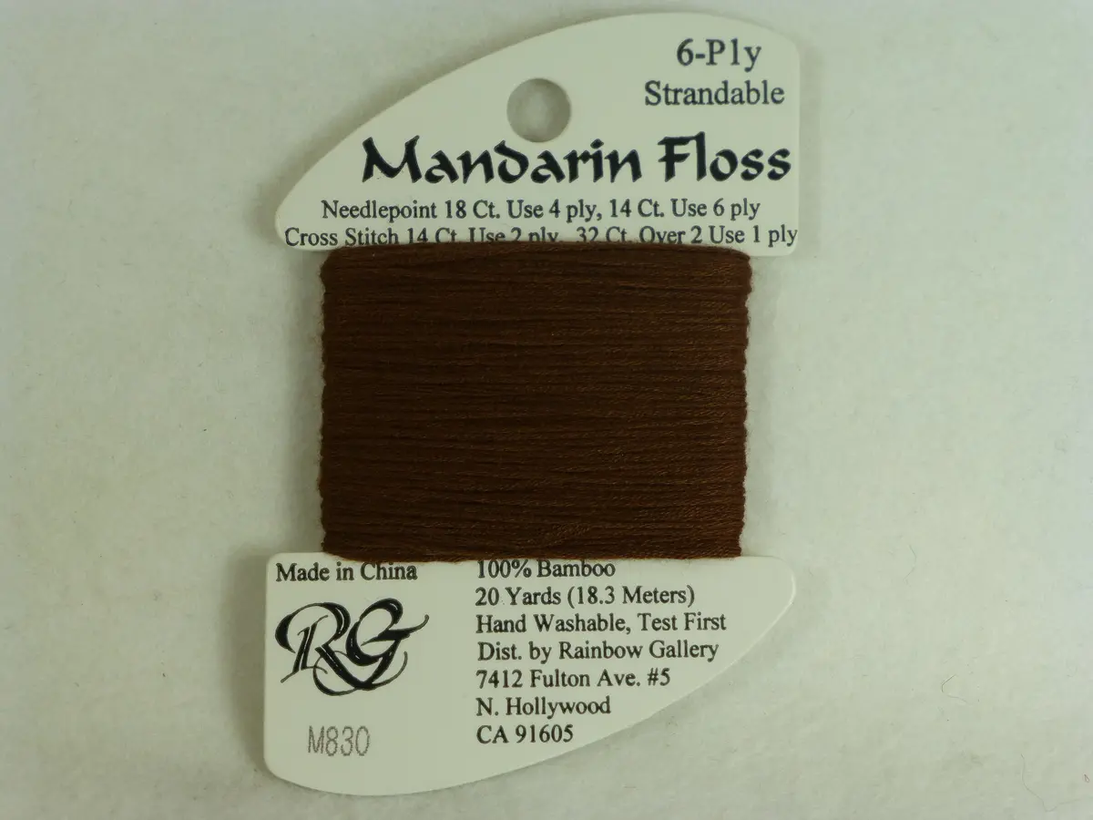 Mandarin Floss M830 Coffee Bean 1