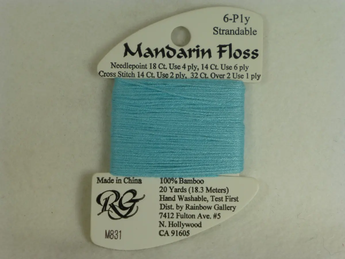Mandarin Floss M831 Lite Aqua 1