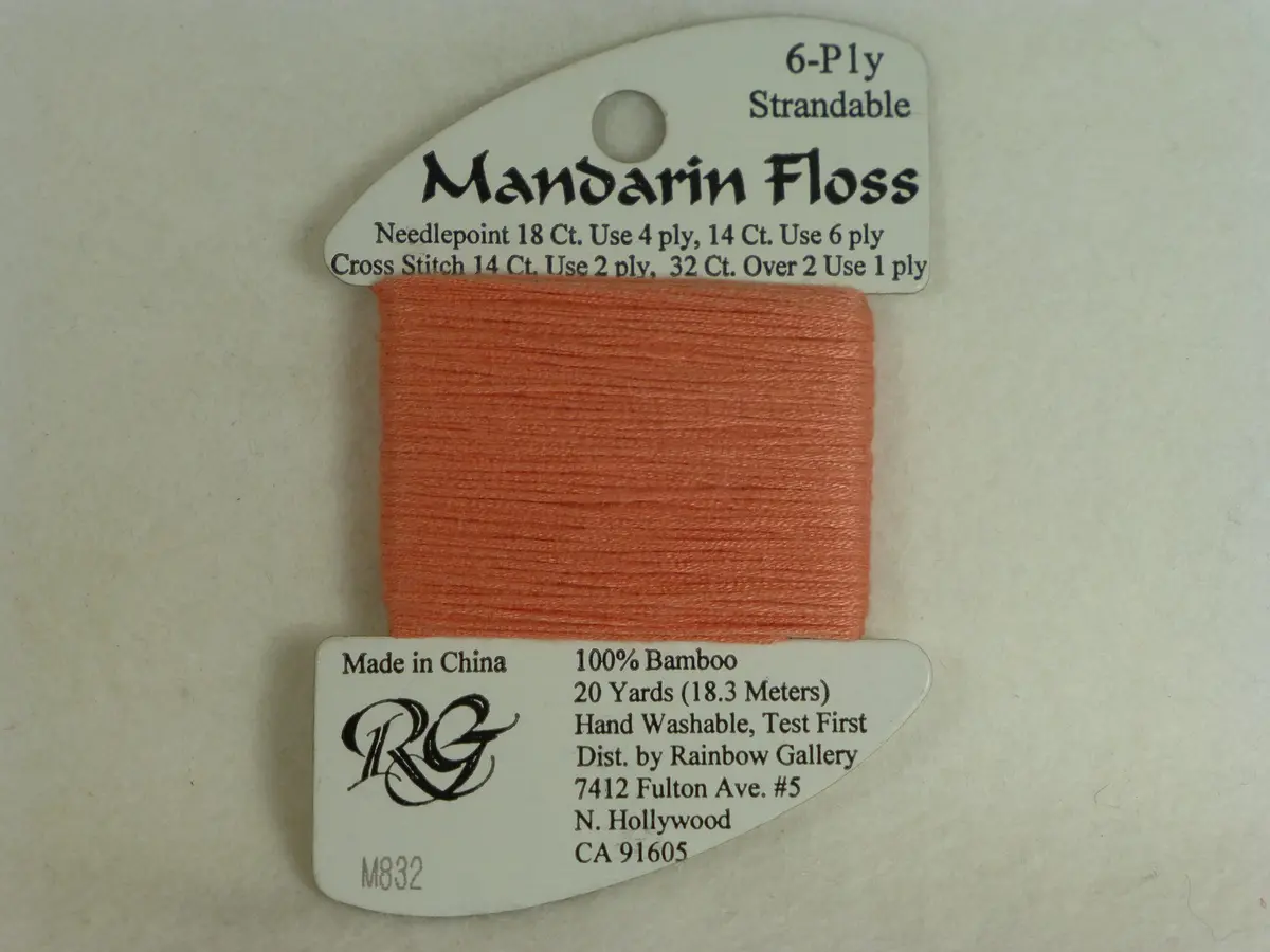 Mandarin Floss M832 Salmon 1