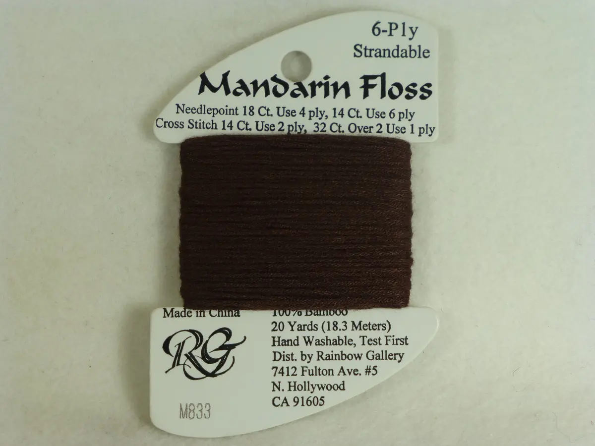 Mandarin Floss M833 Bark 1