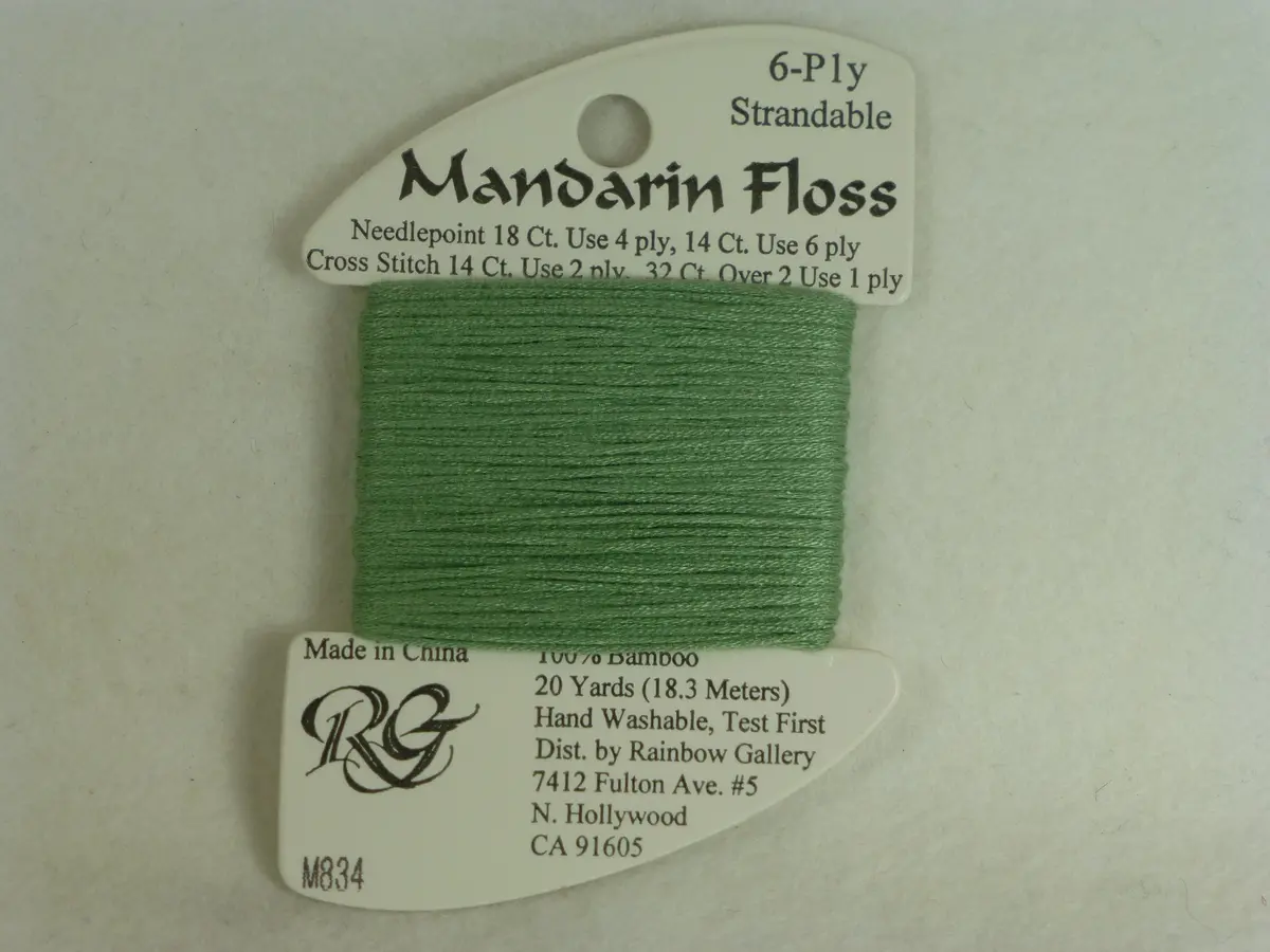 Mandarin Floss M834 Lite Pistachio 1