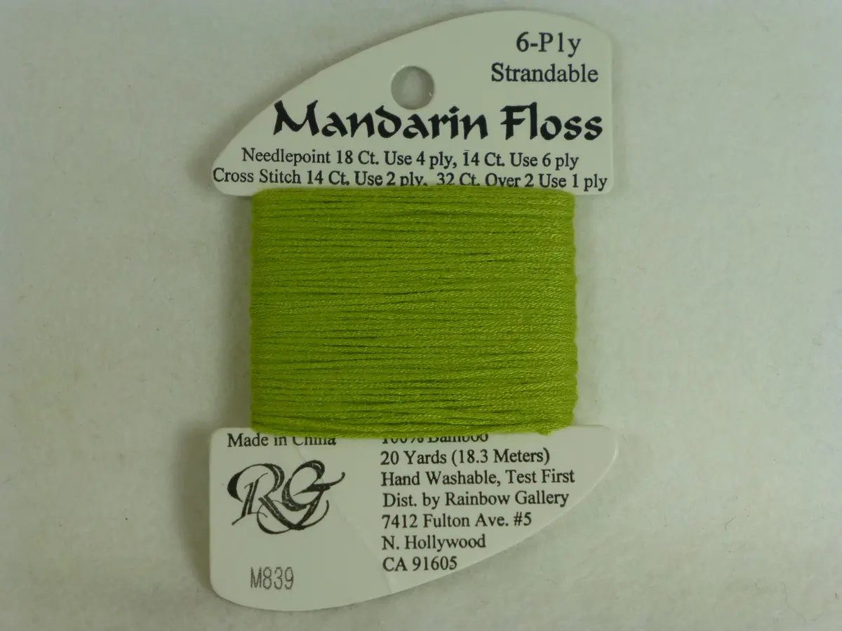 Mandarin Floss M839 Lite Cedar #2 1