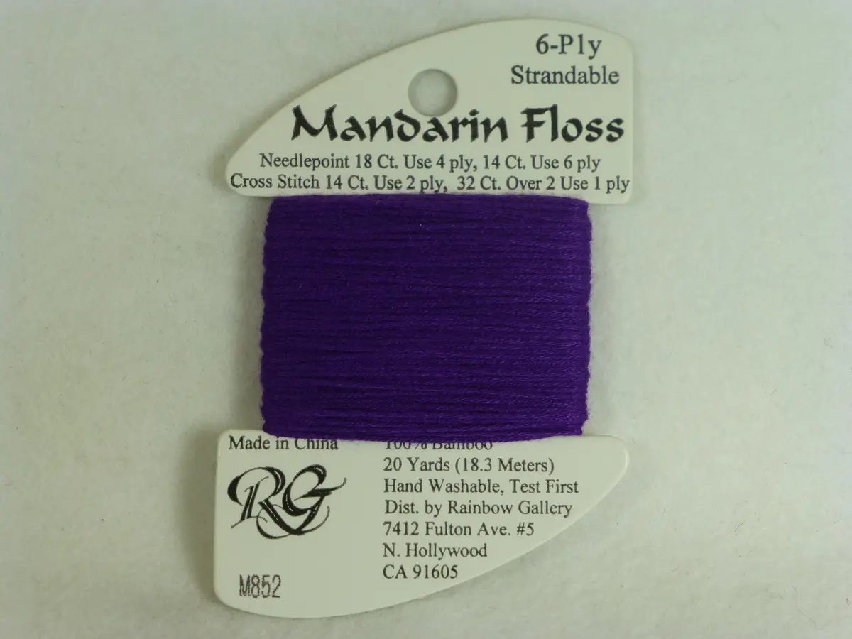 Mandarin Floss M852 Dark Violet 1