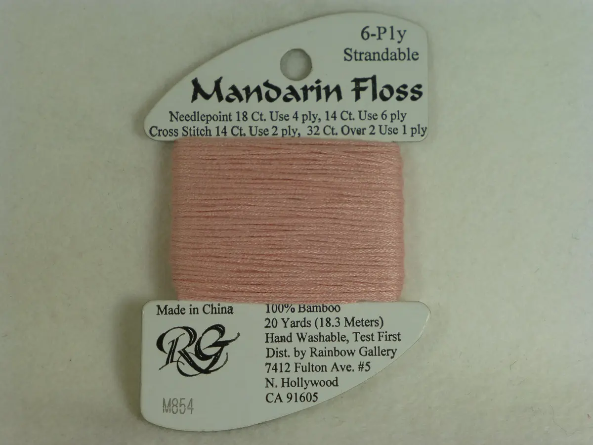 Mandarin Floss M854 Lite Peach Flesh 1