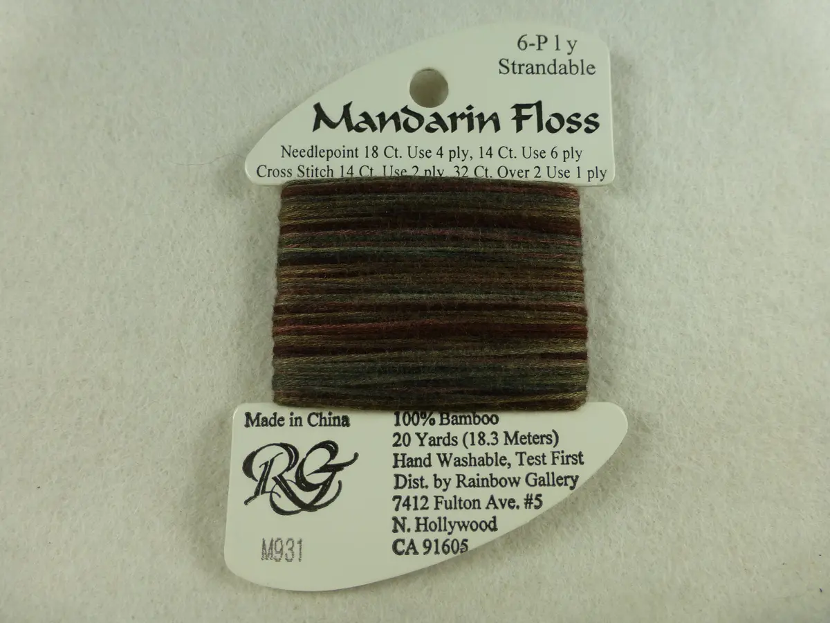 Mandarin Floss M931 Cobblestone 1
