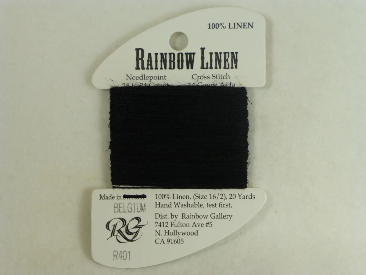 Rainbow Linen R401 Black 1