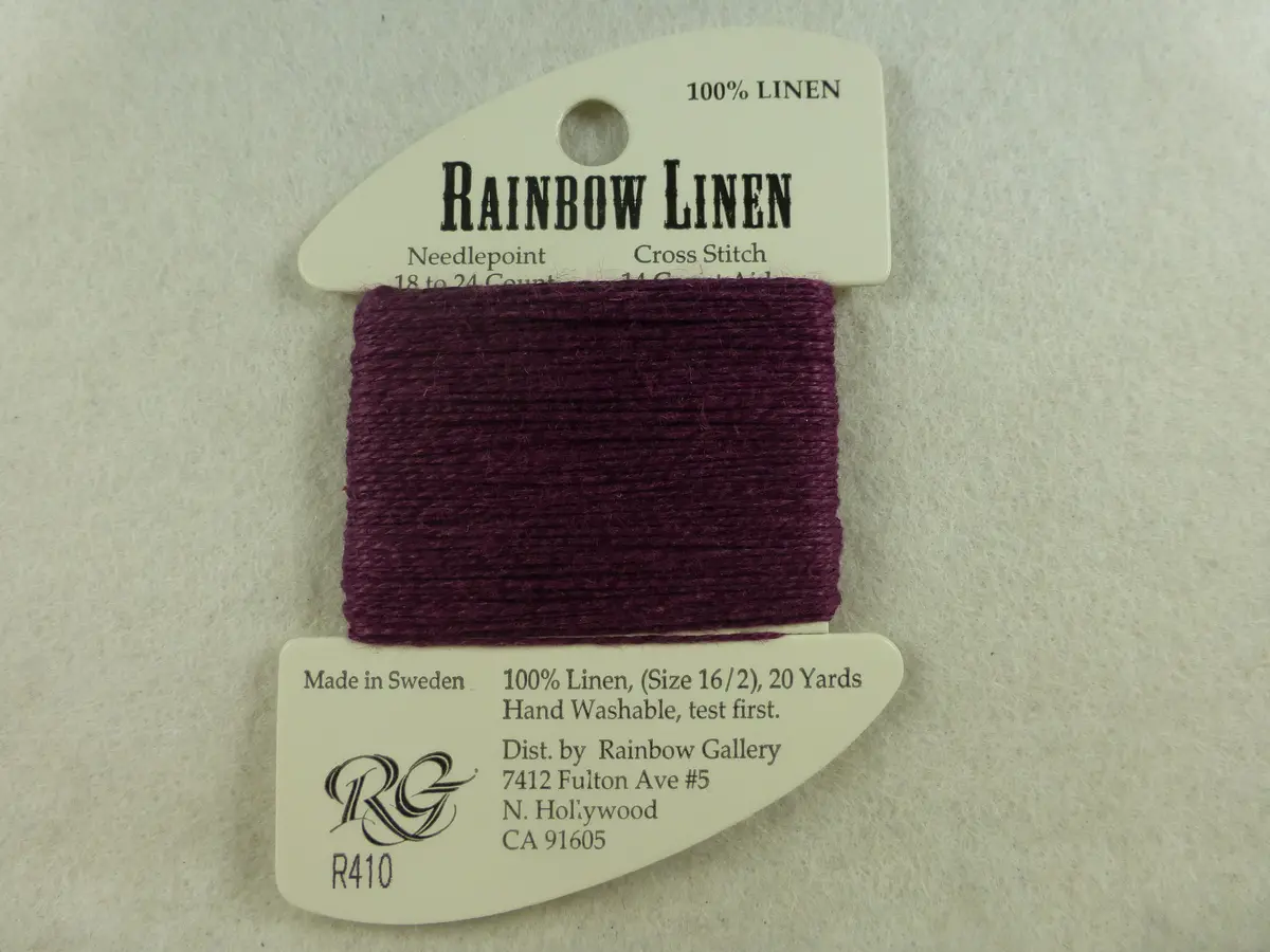Rainbow Linen R410 Medium Violet 1