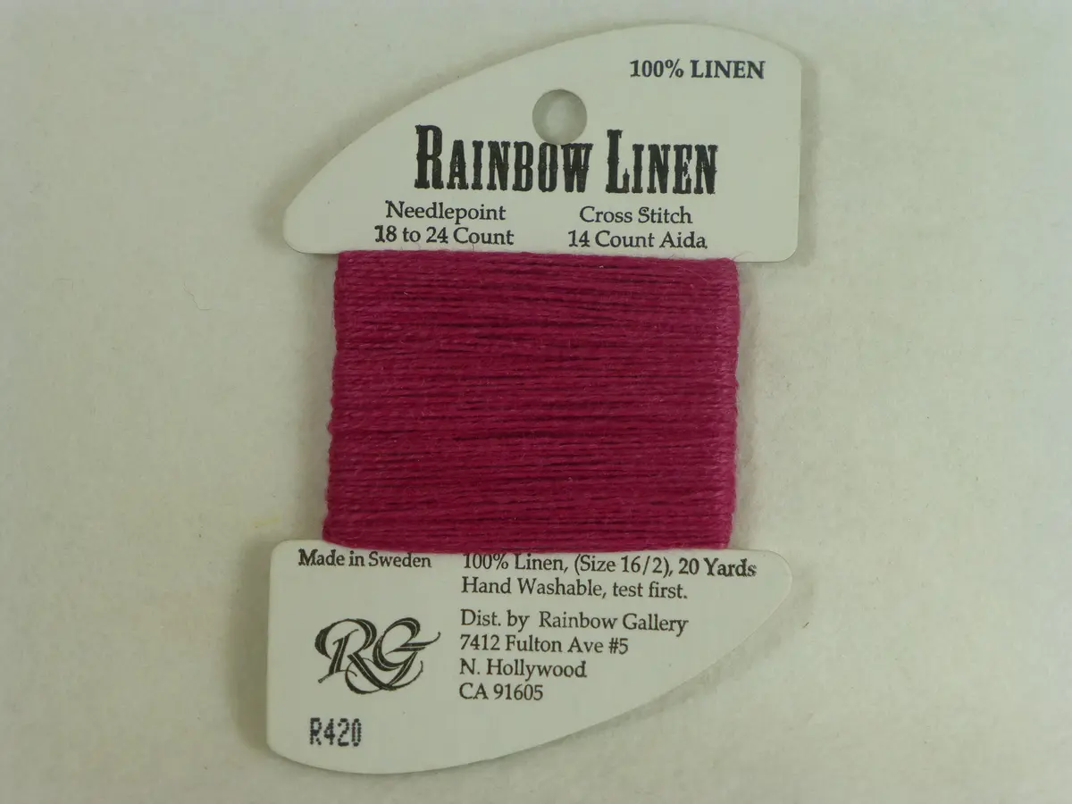 Rainbow Linen R420 Dark Antique Rose 1