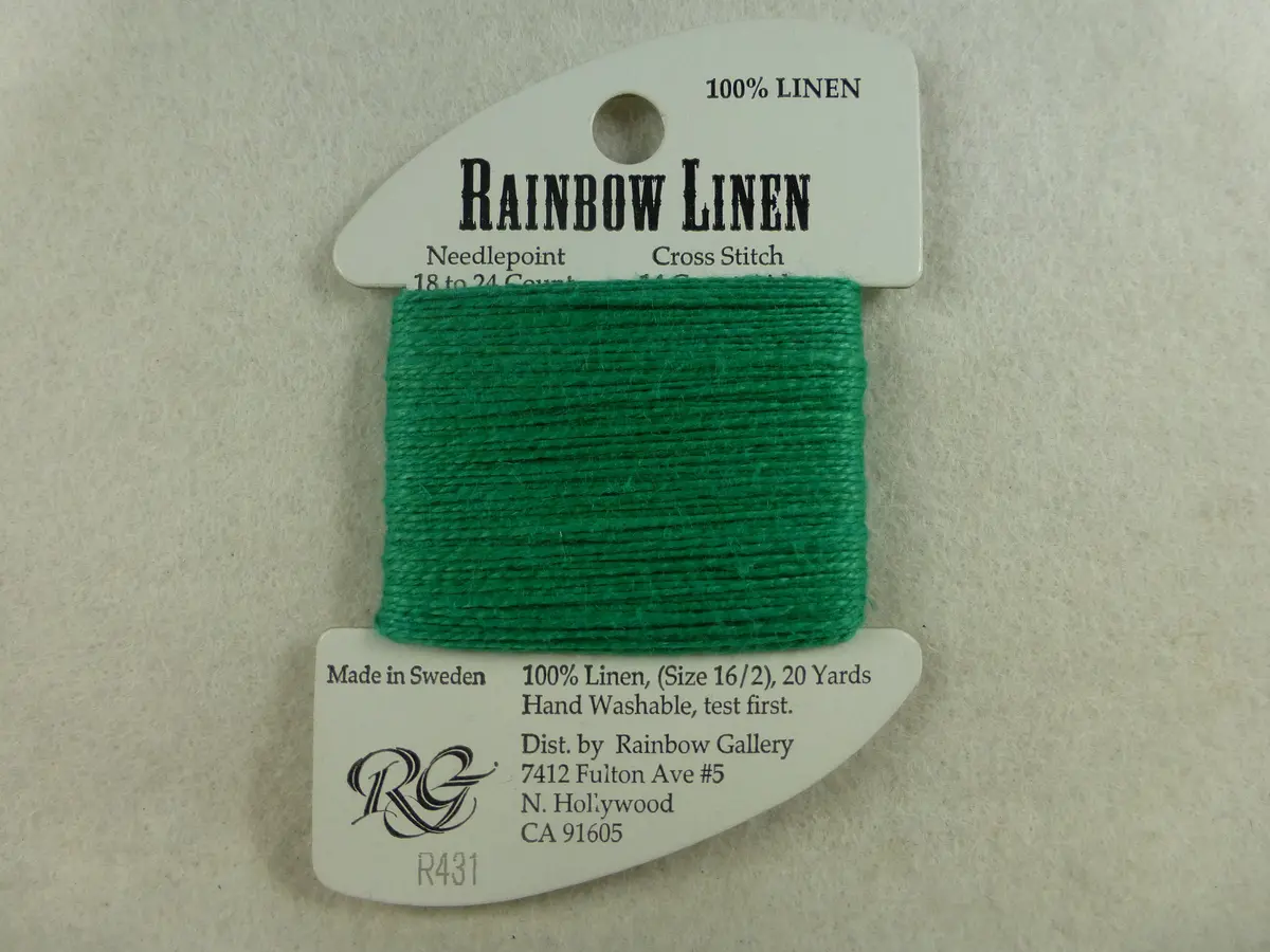 Rainbow Linen R431 Green 1