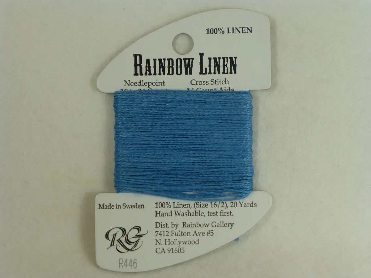 Rainbow Linen R446 French Blue 1