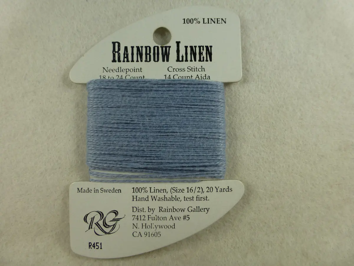 Rainbow Linen R451 Lite Periwinkle 1