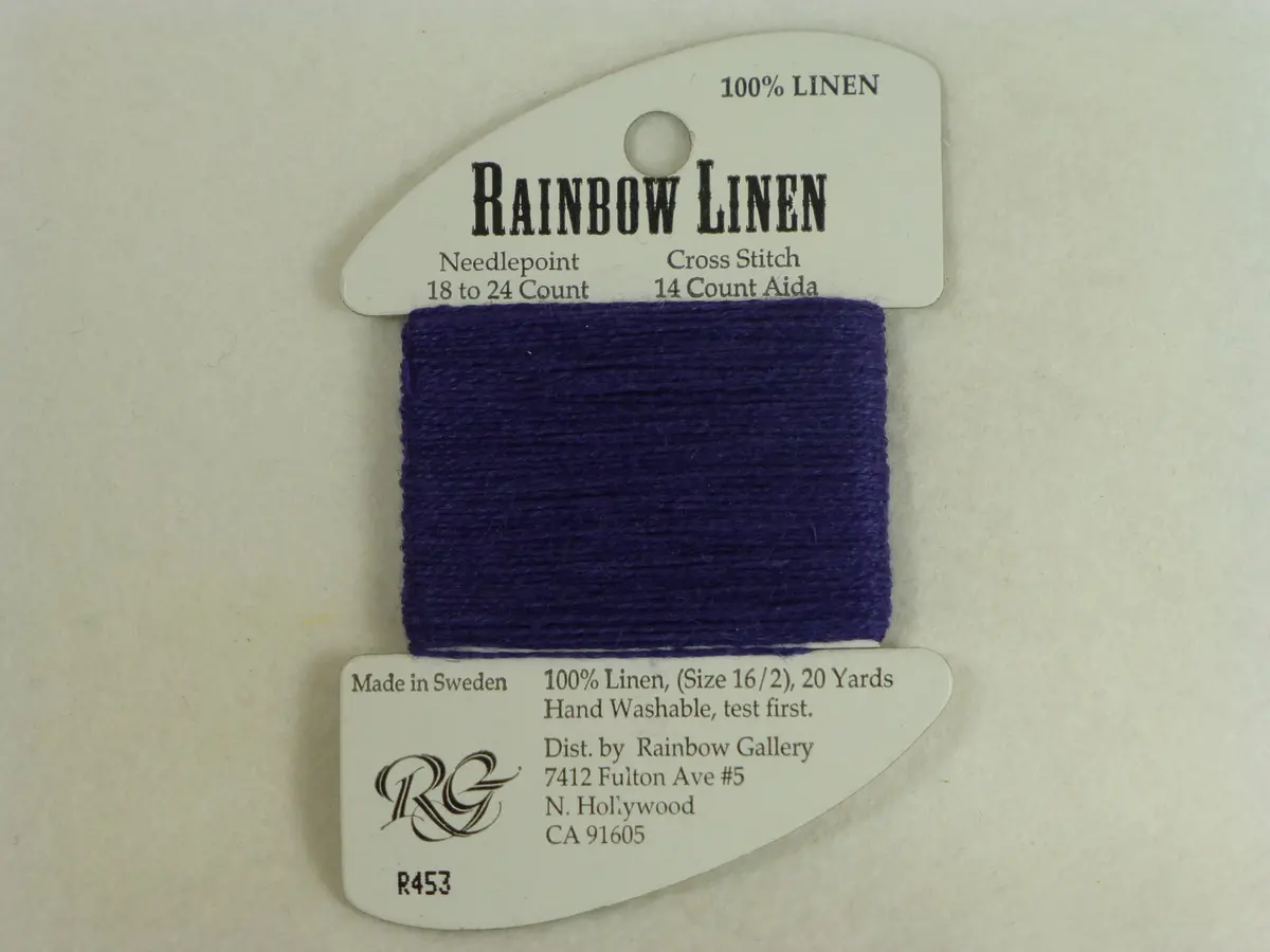 Rainbow Linen R453 Dark Periwinkle 1