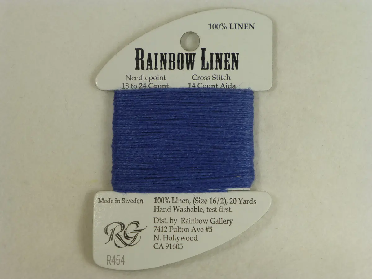 Rainbow Linen R454 Wedgewood Blue 1