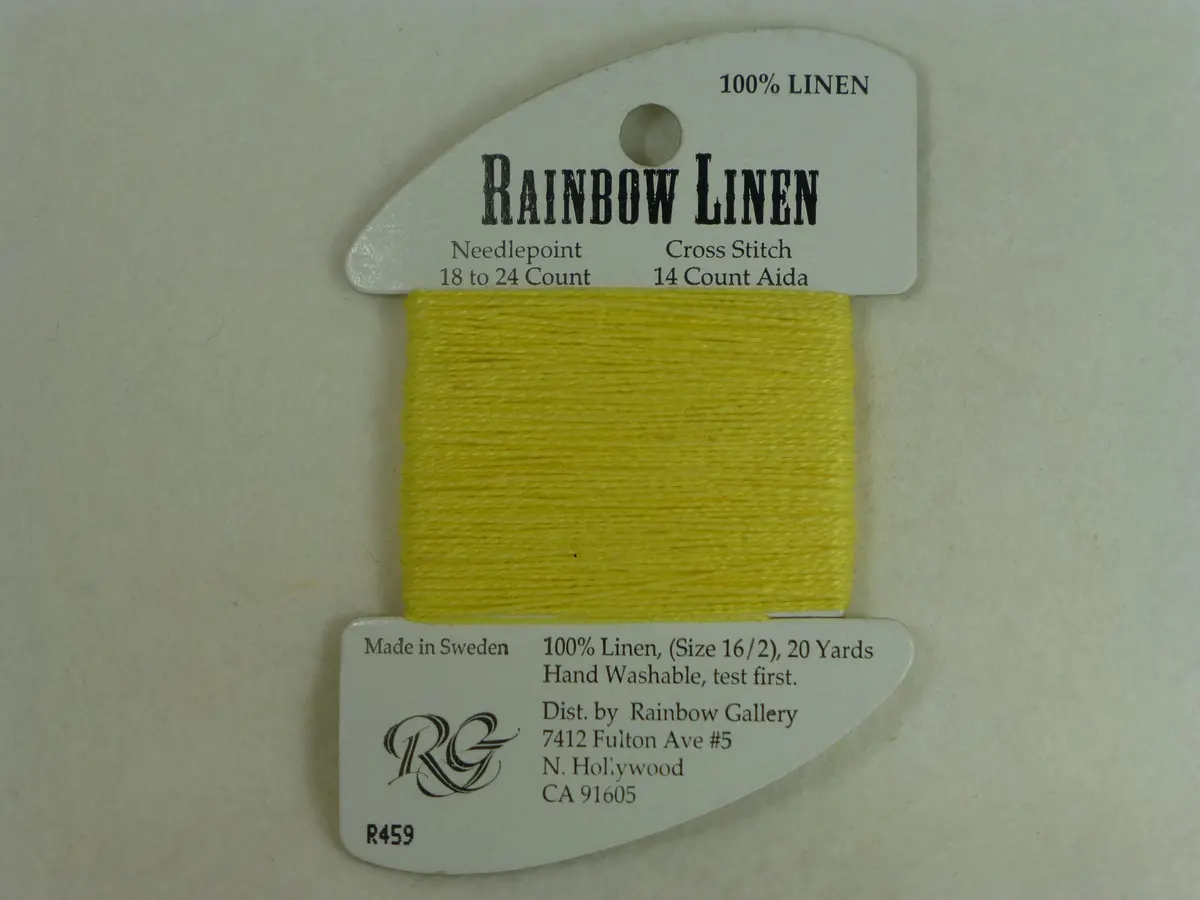 Rainbow Linen R459 Yellow 1