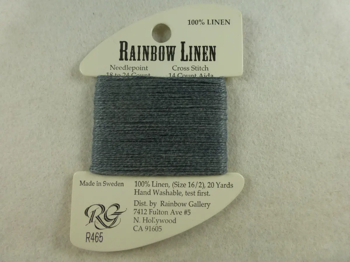 Rainbow Linen R465 Dark Gray 1