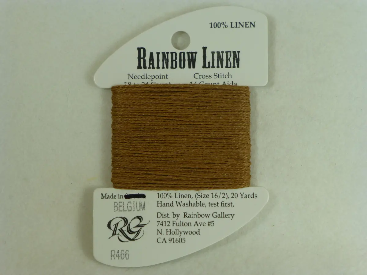 Rainbow Linen R466 Warm Brown 1