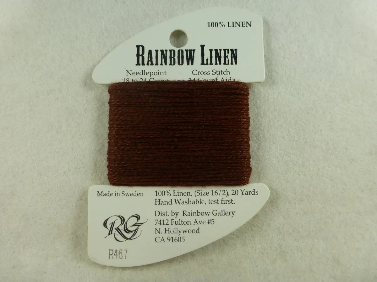 Rainbow Linen R467 Medium Brown 1