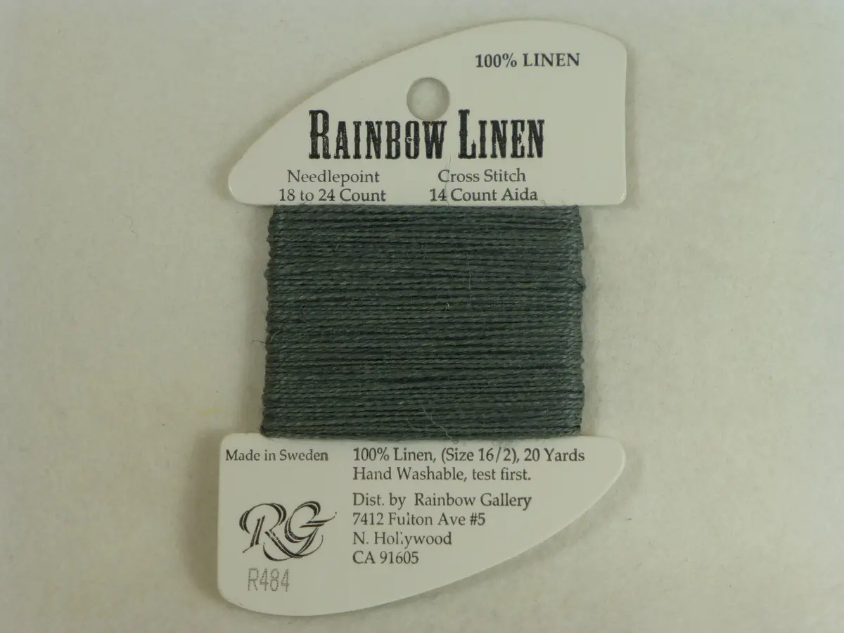 Rainbow Linen R484 Slate Gray 1