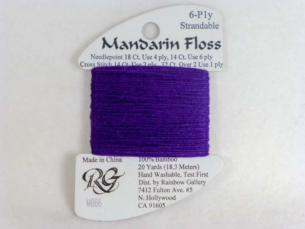 Mandarin Floss M866 Very Dark Violet 1