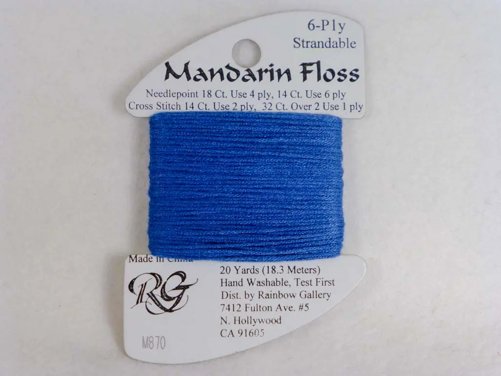 Mandarin Floss M870 Very Dark Antique Blue 1