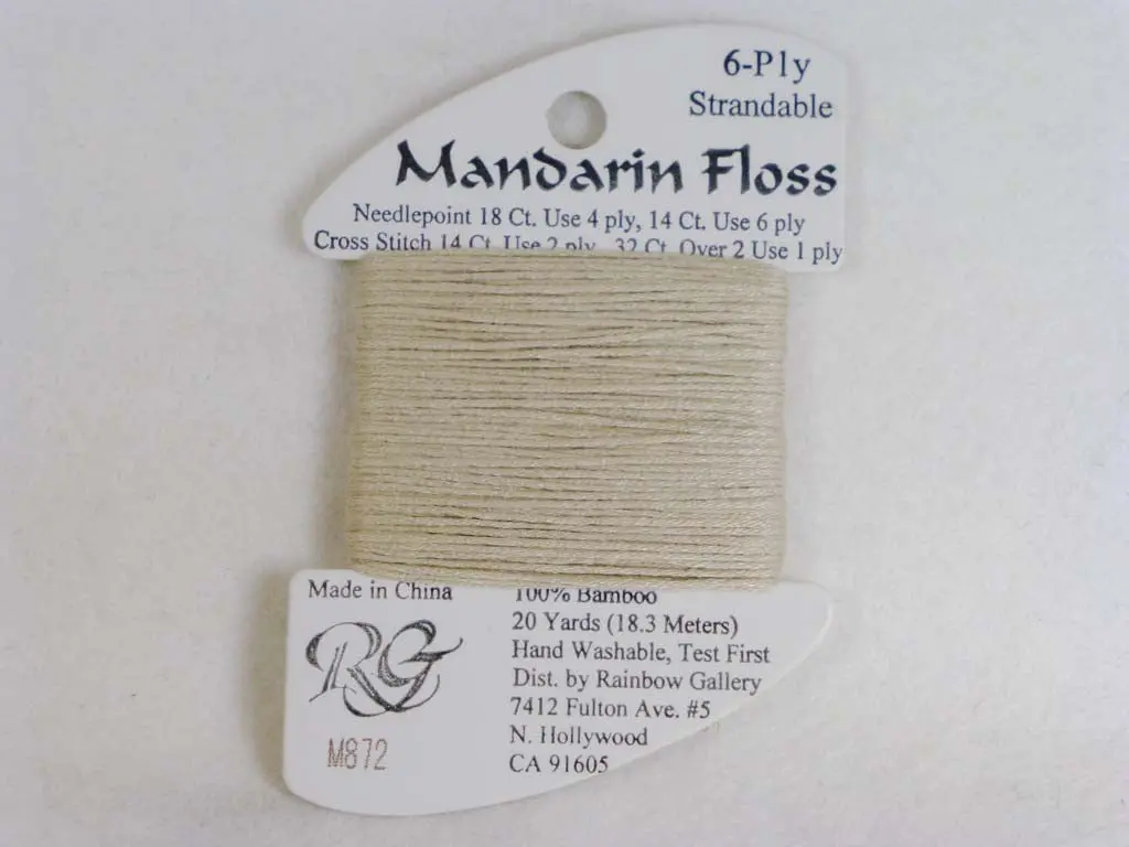 Mandarin Floss M872 Dark Ecru 1