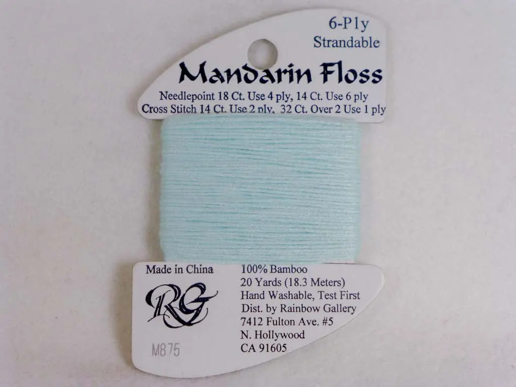 Mandarin Floss M875 Lite Seafoam 1