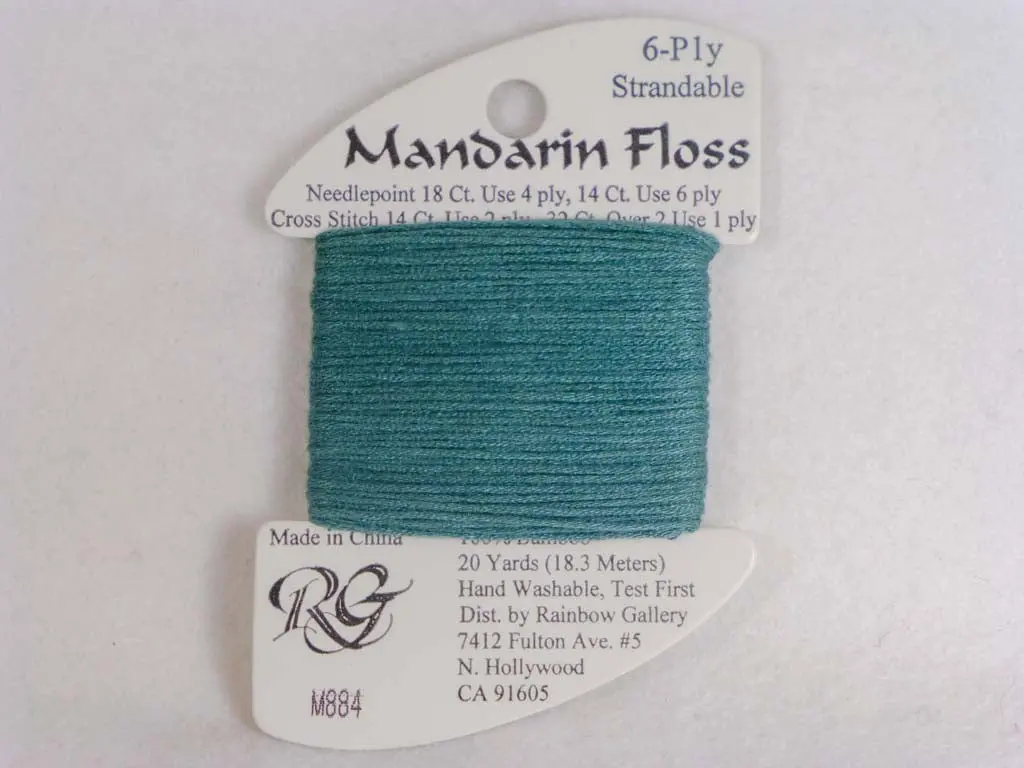 Mandarin Floss M884 Medium Sage 1