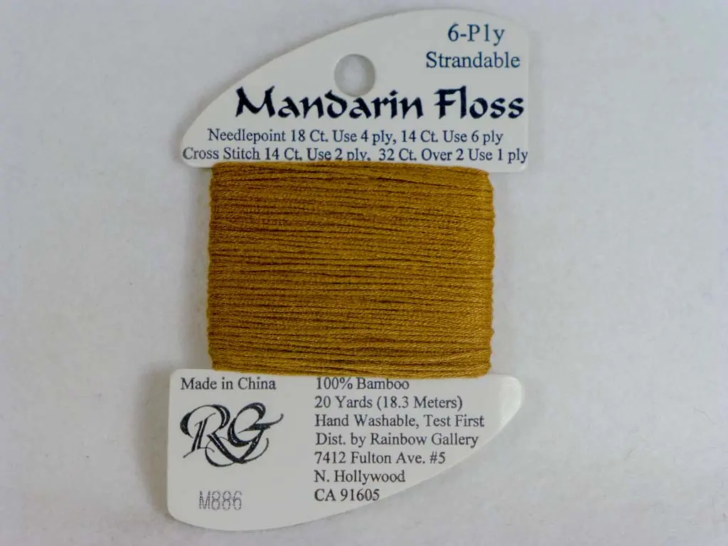 Mandarin Floss M886 Dark Camel 1