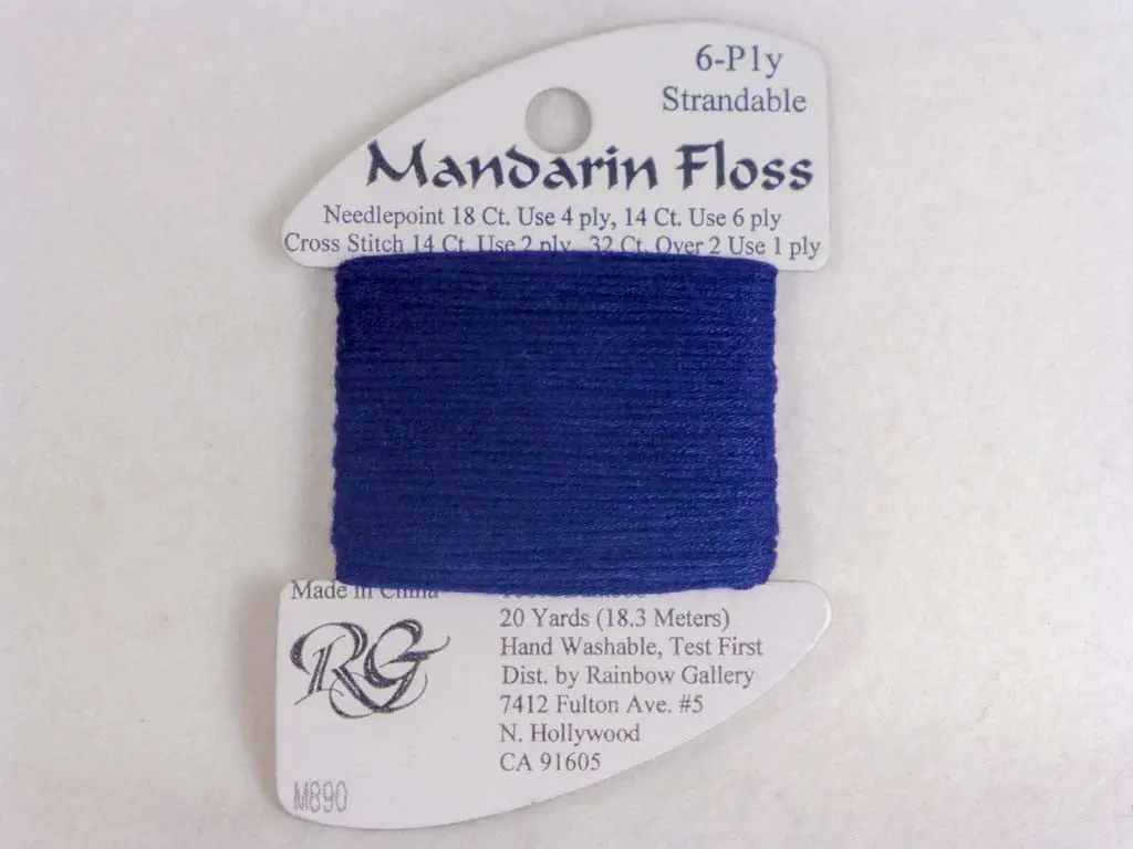 Mandarin Floss M890 Dark Navy 1