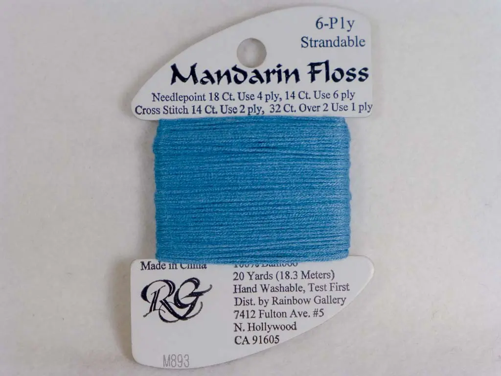 Mandarin Floss M893 Teal 1