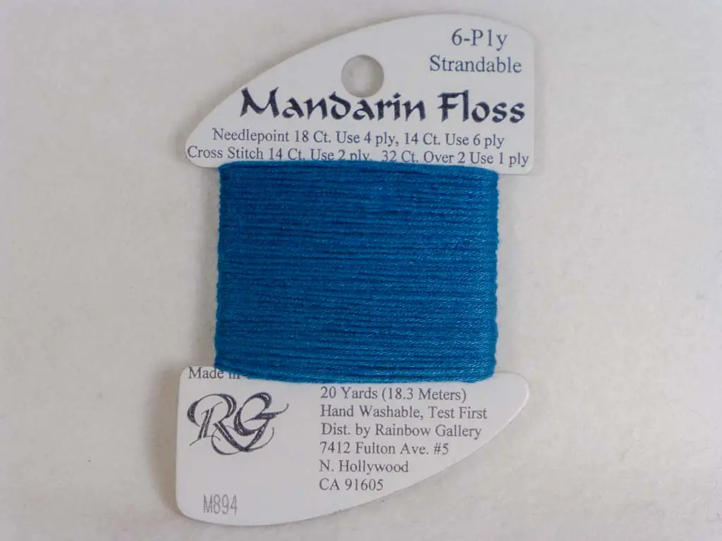 Mandarin Floss M894 Dark Teal 1