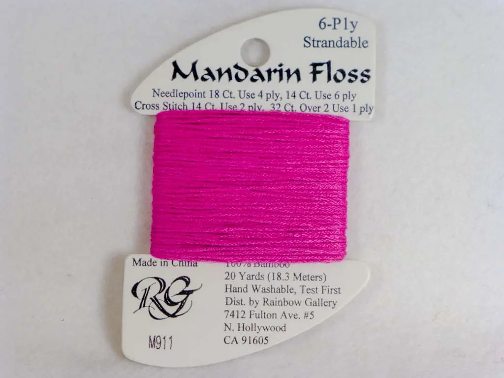 Mandarin Floss M911 Raspberry 1