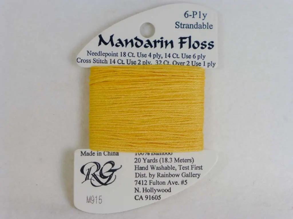 Mandarin Floss M915 Butterscotch 1