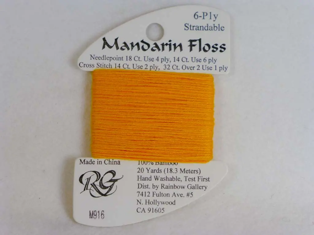 Mandarin Floss M916 Marigold 1
