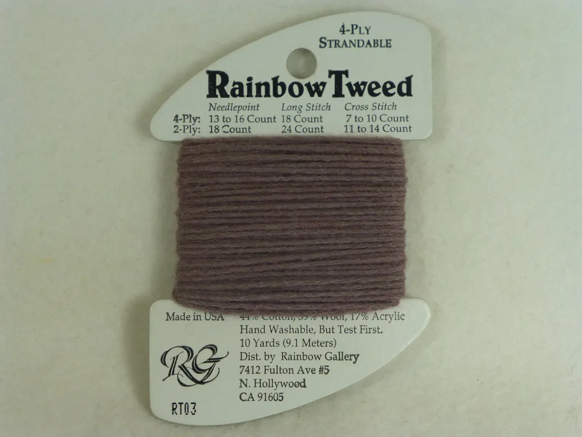 Rainbow Tweed Rt03 Dark Shell Gray 1