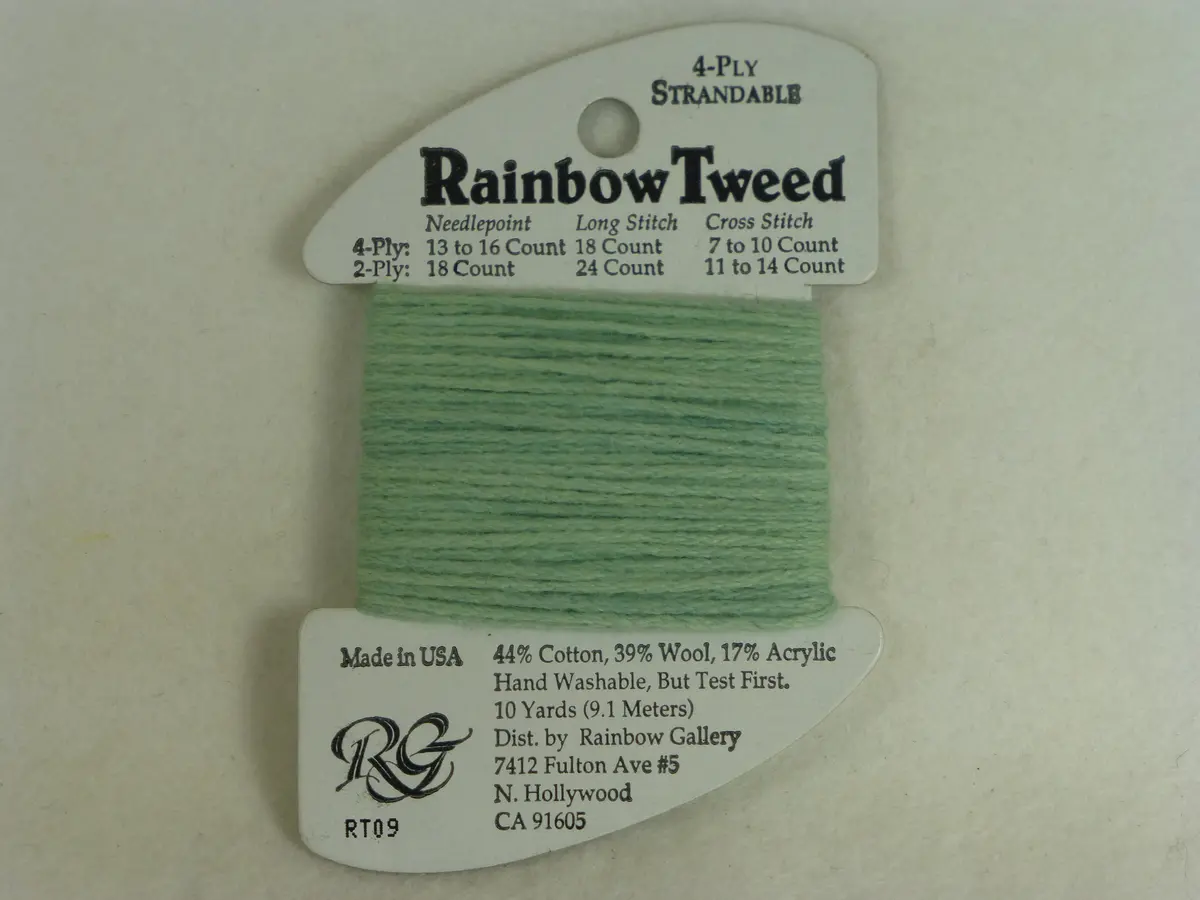Rainbow Tweed Rt09 Baby Green 1