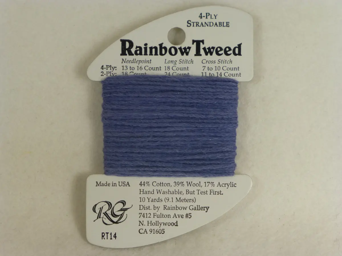 Rainbow Tweed Rt14 Periwinkle 1