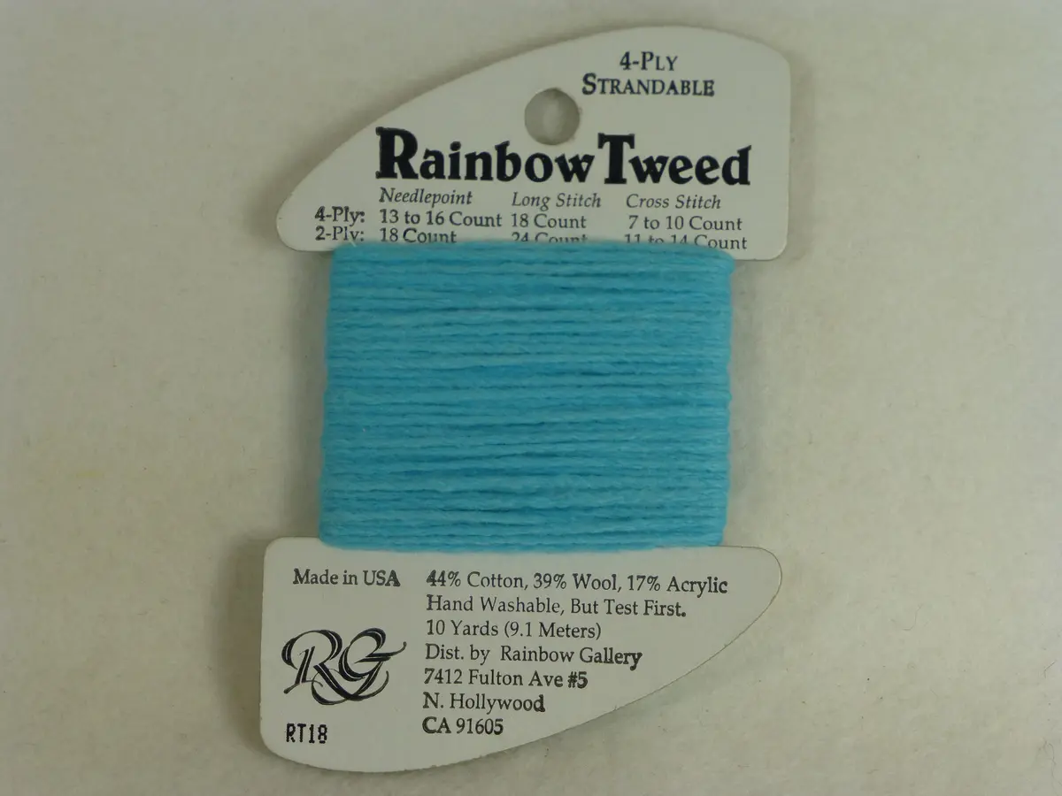 Rainbow Tweed Rt18 Pale Aqua 1