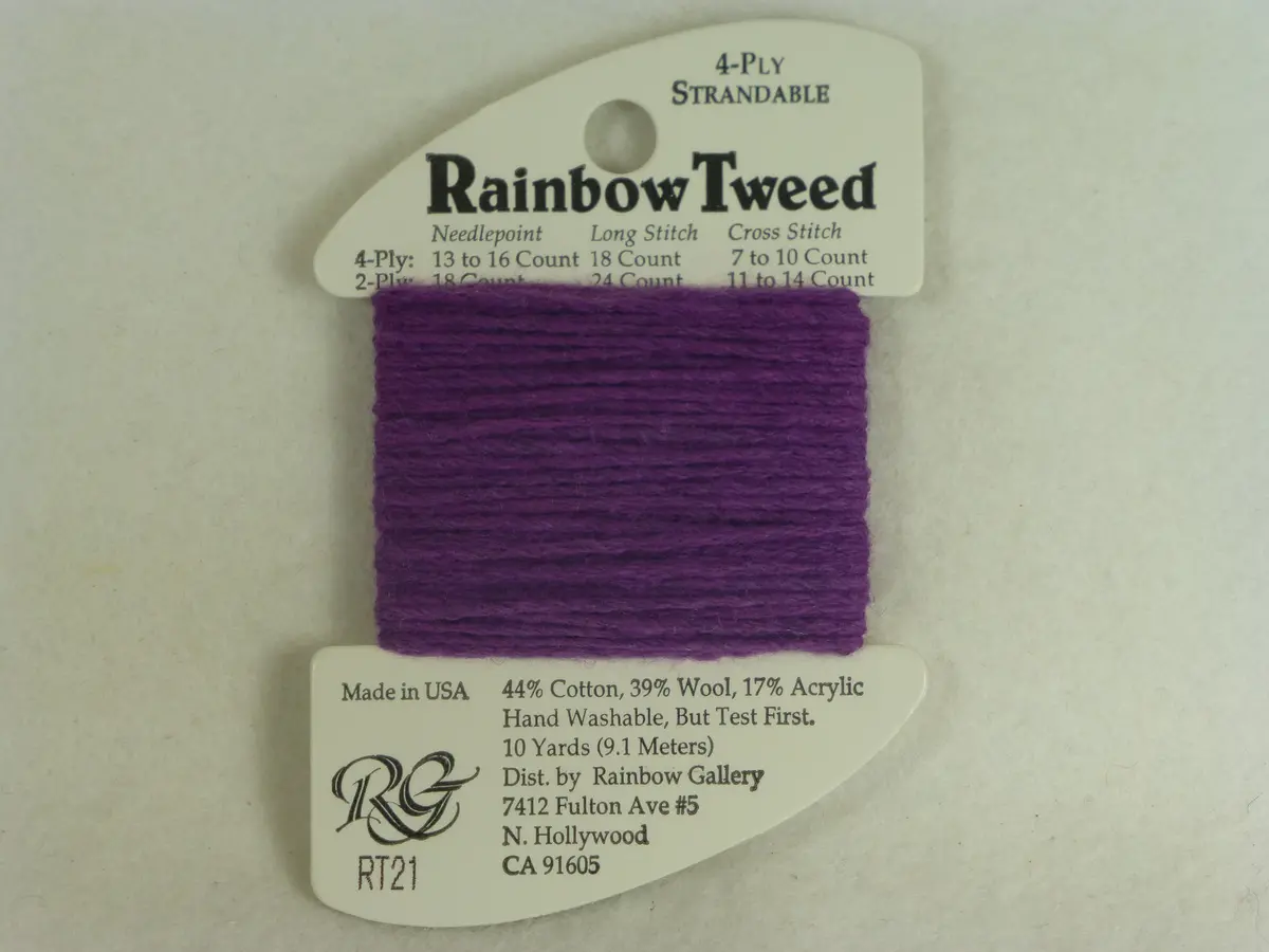 Rainbow Tweed Rt21 Violet 1