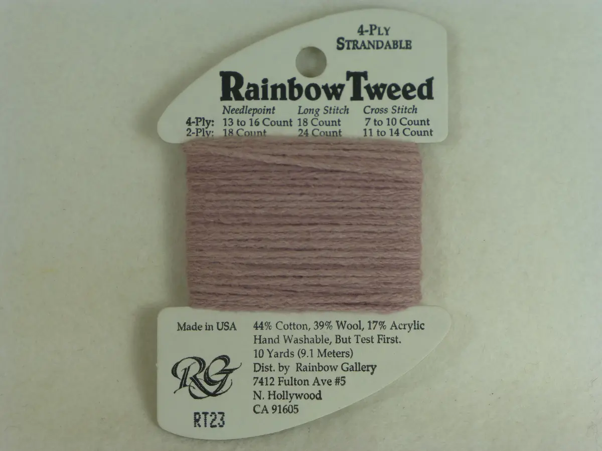 Rainbow Tweed Rt23 Mauve 1