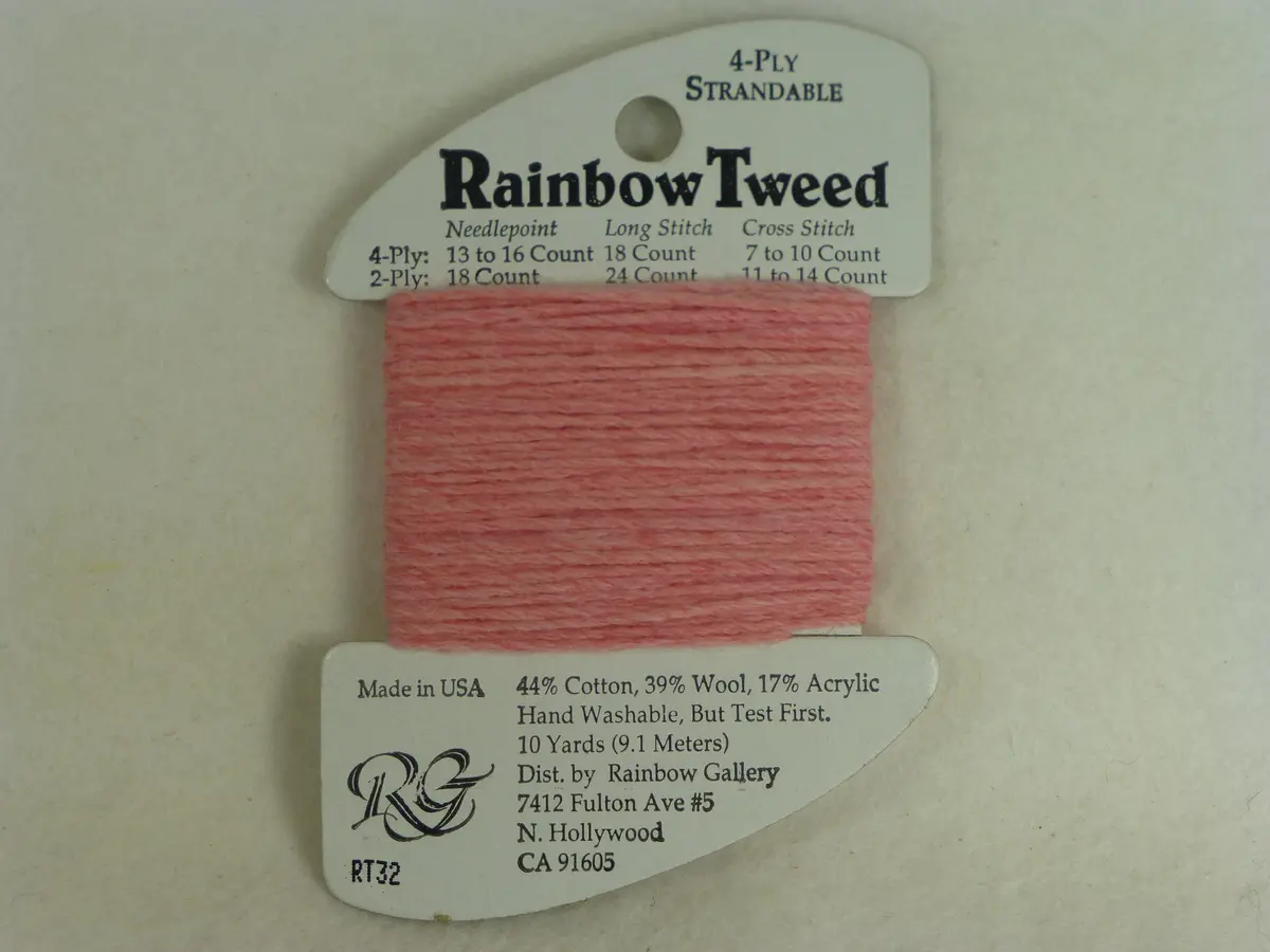 Rainbow Tweed Rt32 Rose 1