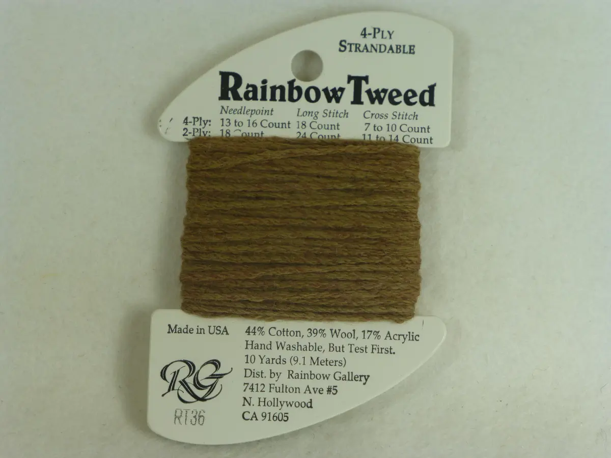Rainbow Tweed Rt36 Dark Tan 1