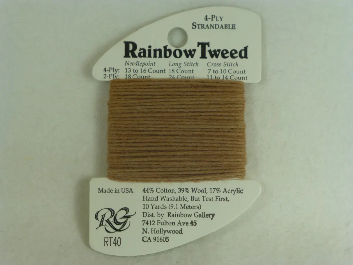 Rainbow Tweed Rt40 Nutmeg 1