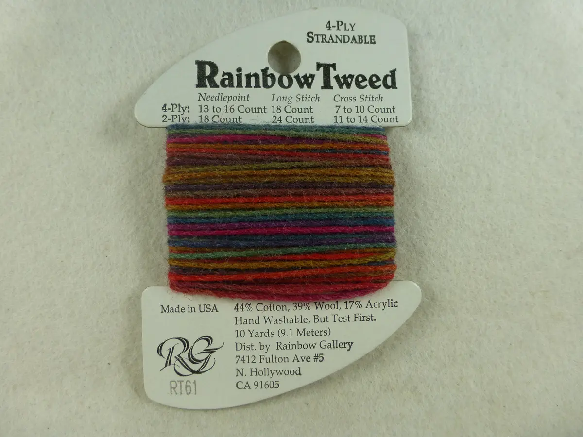 Rainbow Tweed Rt61 Harvest Mauve 1